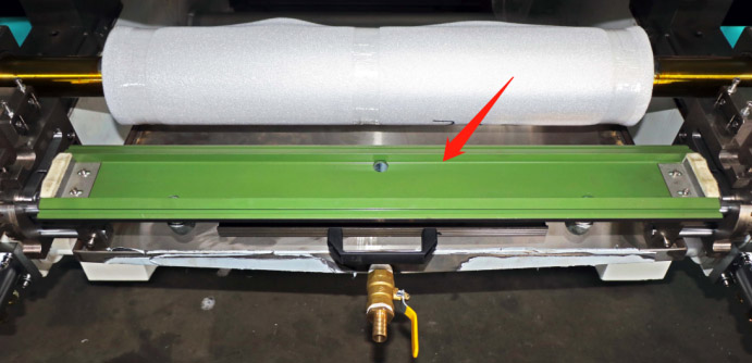 Cuchilla doctor (doctor blade) de la cámara